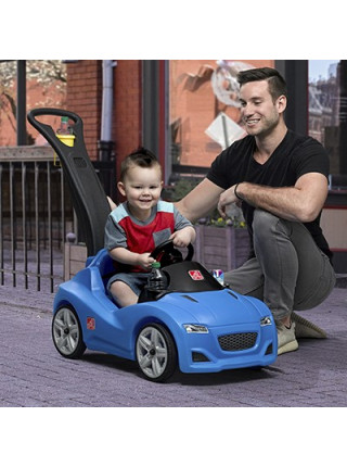 Детская машинка-каталка Whisper Ride Gruiser синяя 